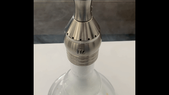 Hookahmerce Shisha ● Crystal Clear ● Blessed Black Forest