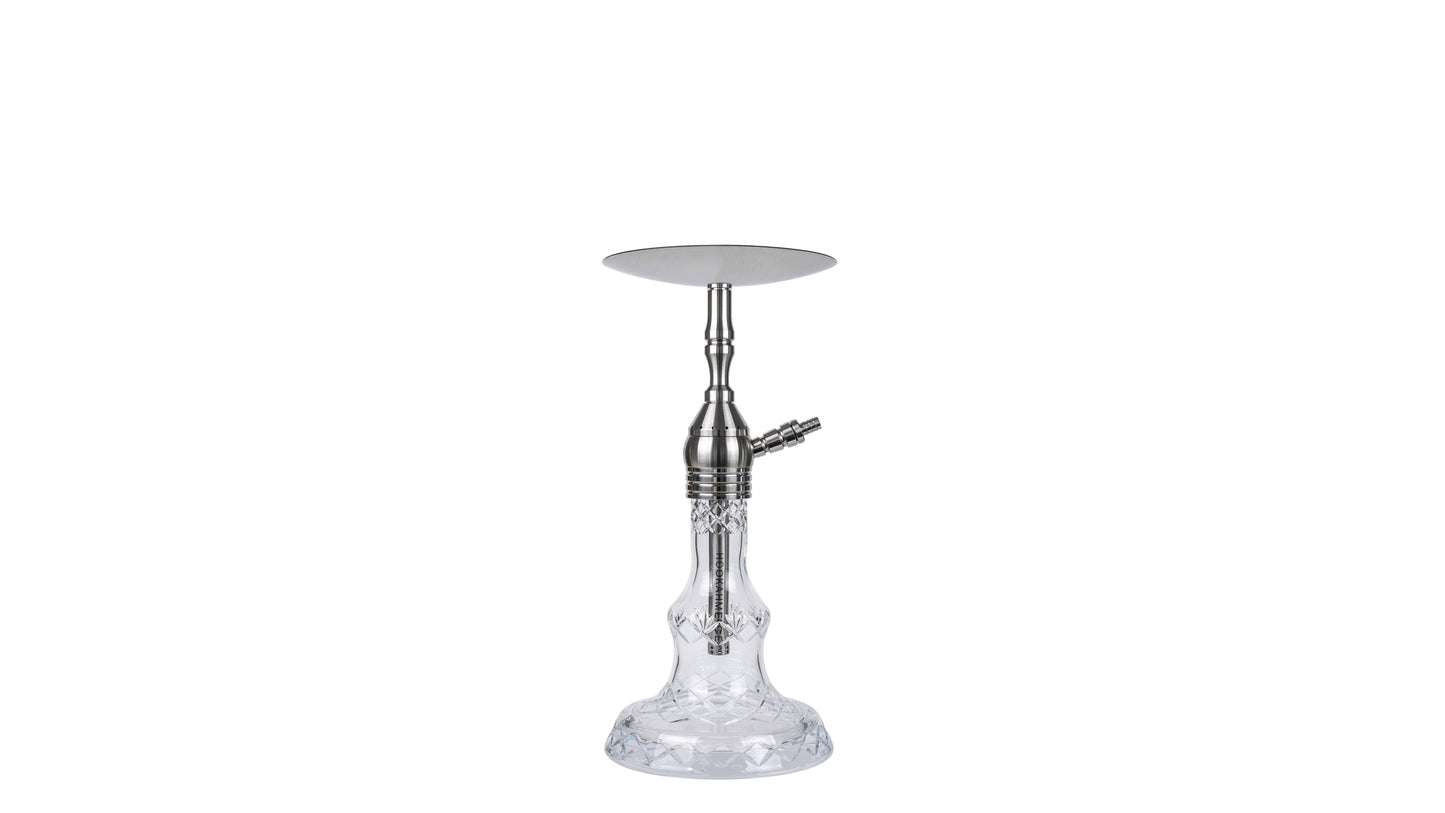 Hookahmerce Shisha  ● Clear mit Schliff ● Blessed Black Forest